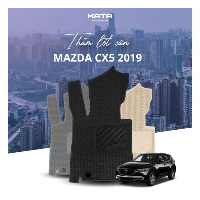 Thảm lót sàn ô tô xe Mazda CX5 2018, 2019, 2020, 2021